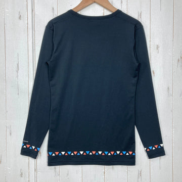 【Women's M ブラック系】 Columbia ( コロンビア ) スクリップスランチ ロングスリーブ トップ ポリエステル ウェア トップス インナー シャツ ロングスリーブTシャツ クルーネック 化繊 z00059439  化繊 ロングスリーブTシャツ クルー - 0