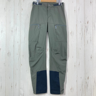 【女士S 绿色系】 Houdini (Houdini) Pace Pants 跑步裤 聚酯纤维 服装 下装 长裤 软壳 z00057379 软壳 长裤 下装 服装