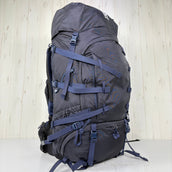 【Men's OneSize ネイビー系】 Millet ( ミレー ) サースフェー NX 60 プラス SAAS FEE NX 60+ 耐久撥水 2気室 レインカバー付属 ナイロン バッグ ストレージ バックパック 容量【55L～79L】 z00060691  容量【55L