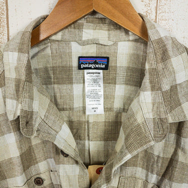 【Men's M ベージュ系】 2014 Patagonia ( パタゴニア ) マイグレーション ヘンプ シャツ Migration Hemp Shirt WLKH 入手困難 ヘンプ ウェア トップス インナー シャツ ショートスリーブシャツ コットン z0005 - 【公式】2ndGEAR（セカンドギア）Webショップ【登山用品・アウトドア用品専門 買取販売店】