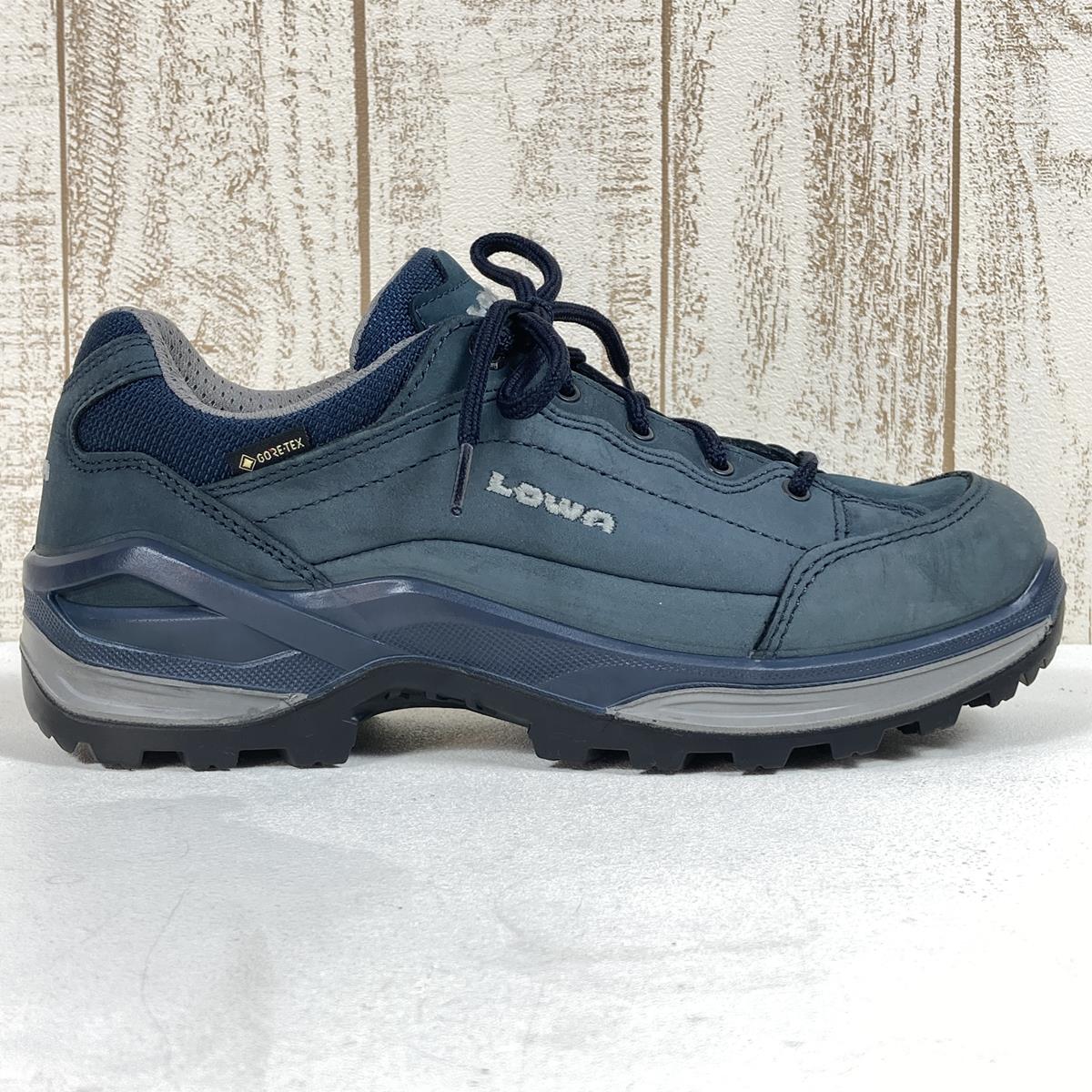 【Women's 23.5cm ネイビー系】 Lowa ( ローバー ) レネゲード ゴアテックス ロー Renegade Gt Lo トレッキングシューズ L320963 Women's 0647 Marine トレッキングブーツ フットウェア