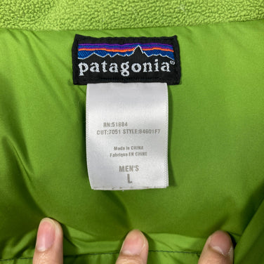 【Men's L グリーン系】 2007 Patagonia ( パタゴニア ) ダウン ジャケット Down Jacket Arboretum Green 生産終了モデル 入手困難 700フィルパワー グースダウン リップストップ ダウン ウェア トップス アウタ