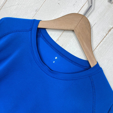 【Men's S ブルー系】 Montbell ( モンベル ) クール ロングスリーブ T Cool Long Sleeve T ポリエステル ウェア トップス インナー シャツ ロングスリーブTシャツ クルーネック 化繊 z00060420  化繊 ロングスリ