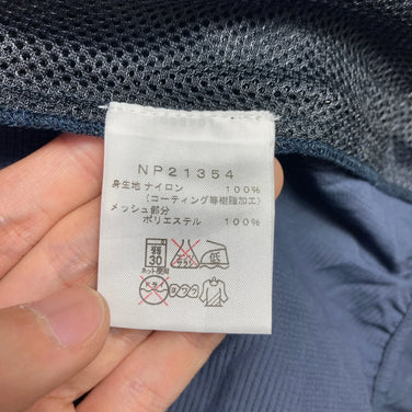 Men's Size L Navy The North Face Swallowtail Vent Hoodie Nylon Windshell Jacket (z00054899)