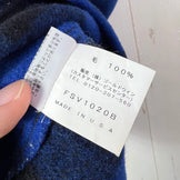 男士36码蓝色Filson Mackinaw羊毛背心，蓝/黑色。稀有难寻。羊毛抓绒上衣。z00054323。蓝/黑色。