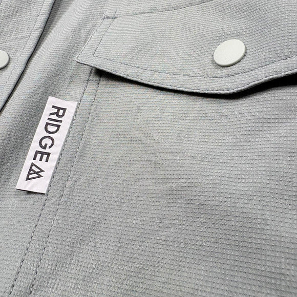 【Men's S グリーン系】 Ridge Mountain Gear ( リッジマウンテンギア ) ベーシック ロングスリーブ シャツ Basic Long Sleeve Shirt ポリエステル ウェア トップス インナー シャツ ロングスリーブシャツ 化繊 z