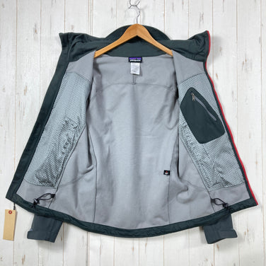【Men's S グレー系】 2014 Patagonia ( パタゴニア ) アズ フーディー Adze Hoody FYF ソフトシェル ポリエステル ウェア トップス アウター ジャケット フリース ポーラテック・ウィンドブロック z00060142 FYF