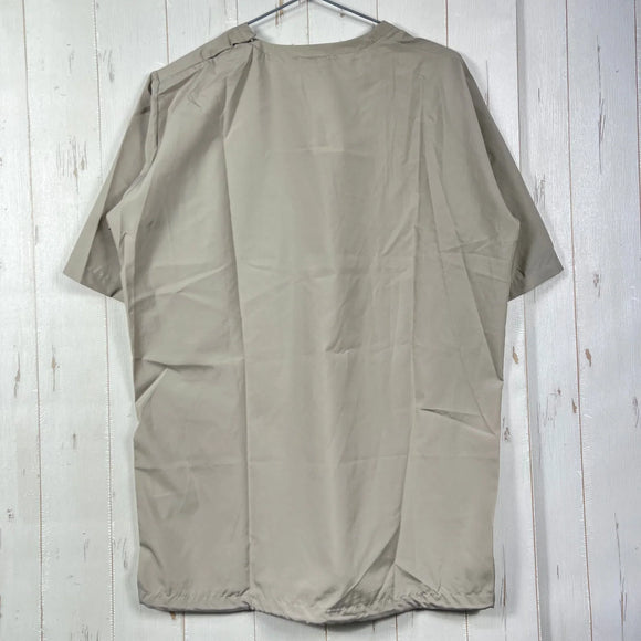 【Unisex M カーキ系】 Houdini ( フーディニ ) ウェザー ティー Weather Tee 159784 SANDSTORM z00055960 SANDSTORM 化繊 ショートスリーブTシャツ クルーネック インナー シャツ トップス ウェア