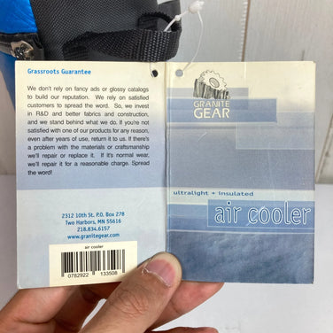 Granite Gear Air Cooler, 1L, One Size, Blue, Nylon Cookware Cooler Box, Insulated Case (z00052948)