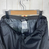 Men's Small Black Outdoor Research Helium Rain Pants, Nylon Rainwear Bottoms, Long Pants with Rain Shell (z00054471)