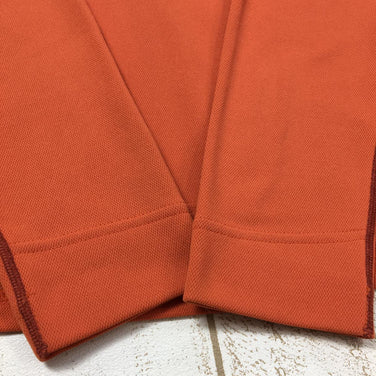 【Men's S オレンジ系】 Montbell ( モンベル ) ウイックロン Zeoサーマル ロングスリーブジップシャツ 保温 ベースレイヤー ジップネック 1114272 International Men's 化繊 ロングスリーブシャツ インナー シャツ - 【公式】2ndGEAR（セカンドギア）Webショップ【登山用品・アウトドア用品専門 買取販売店】