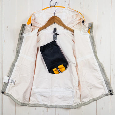 [Kid's Size 130 Orange] Montbell Crepper Nylon Rain Suit and Rain Shell Set (z00053208)