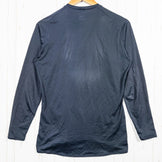 The North Face 男式中号黑色长袖 DRY Crew T 恤，涤纶，圆领，合成面料，尺码 L/S，Z00053056