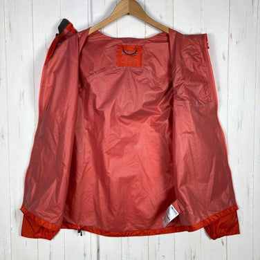 Men's Small Orange Outdoor Research Helium Rain Jacket, Nylon Outerwear, Rain Shell, Jacket, z00054470