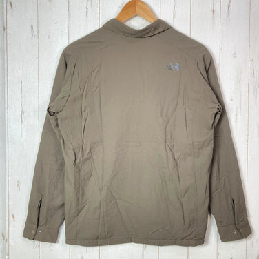 【Women's M Brown】 The North Face October Mid Shirt Active Fleece Softshell Nylon Wear Tops Outer Jacket Fleece z0005718