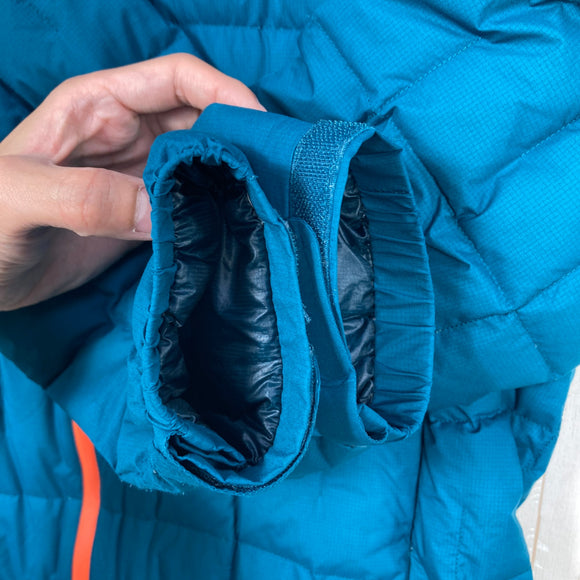 【Men's M ネイビー系】 Montbell ( モンベル ) イグニス ダウン パーカ Ignis Down Parka 1000フィルパワー EXダウン / WINDSTOPPER ダウン ウェア トップス アウター ジャケット ダウンインサレーション GO