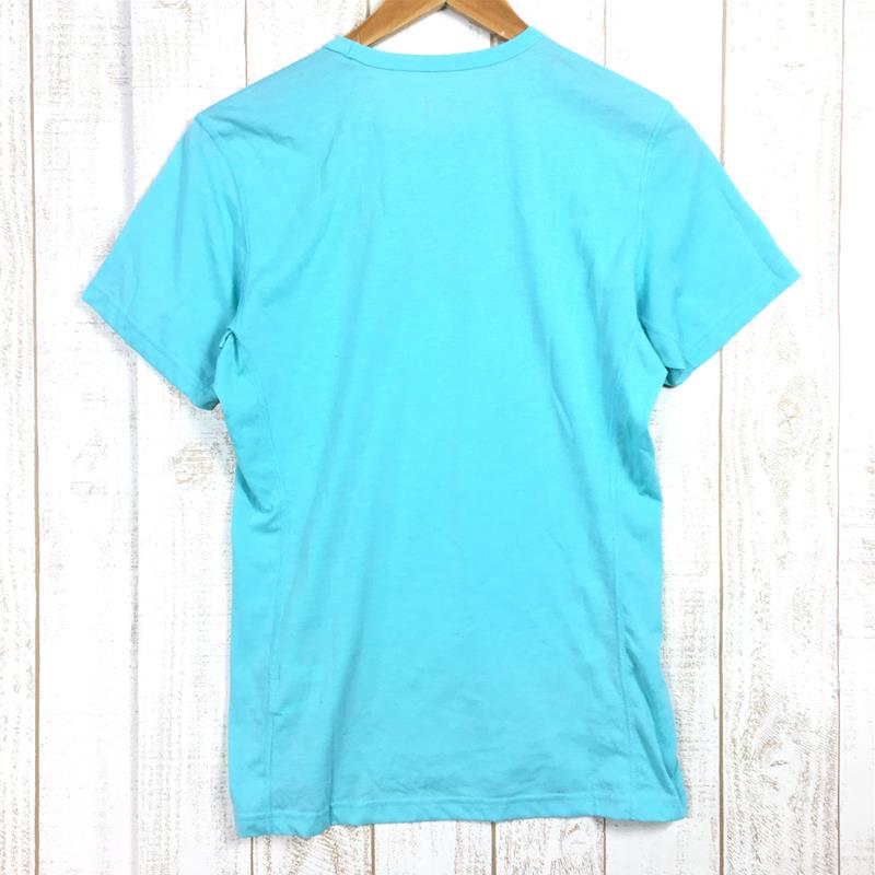 【Women's M ブルー系】 Haglofs ( ホグロフス ) クイックドライ ロゴ Tシャツ Quick Dry Logo T-Shirt Women's  化繊 ショートスリーブTシャツ クルーネック インナー シャツ トップス ウェア