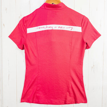 【Women's S ピンク系】 Montura ( モンチュラ ) ショートスリーブ ハーフジップティー ポリエステル ウェア トップス インナー シャツ ショートスリーブシャツ 化繊 z00052014 化繊 ショートスリーブシャツ インナー シャツ トップス - 【公式】2ndGEAR（セカンドギア）Webショップ【登山用品・アウトドア用品専門 買取販売店】