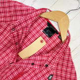 【Men's M レッド系】 Millet ( ミレー ) ミジャム ショートスリーブ シャツ Mijum Short Sleeve Shirt ナイロン ウェア トップス インナー シャツ ショートスリーブシャツ 化繊 z00057536  化繊 ショートスリー