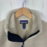 【Men's XXS アイボリー系】 2020 Patagonia ( パタゴニア ) クラシック レトロ X ジャケット Classic Retro-X Jacket NAT Natural ポリエステル ウェア トップス アウター ジャケット フリース z000563