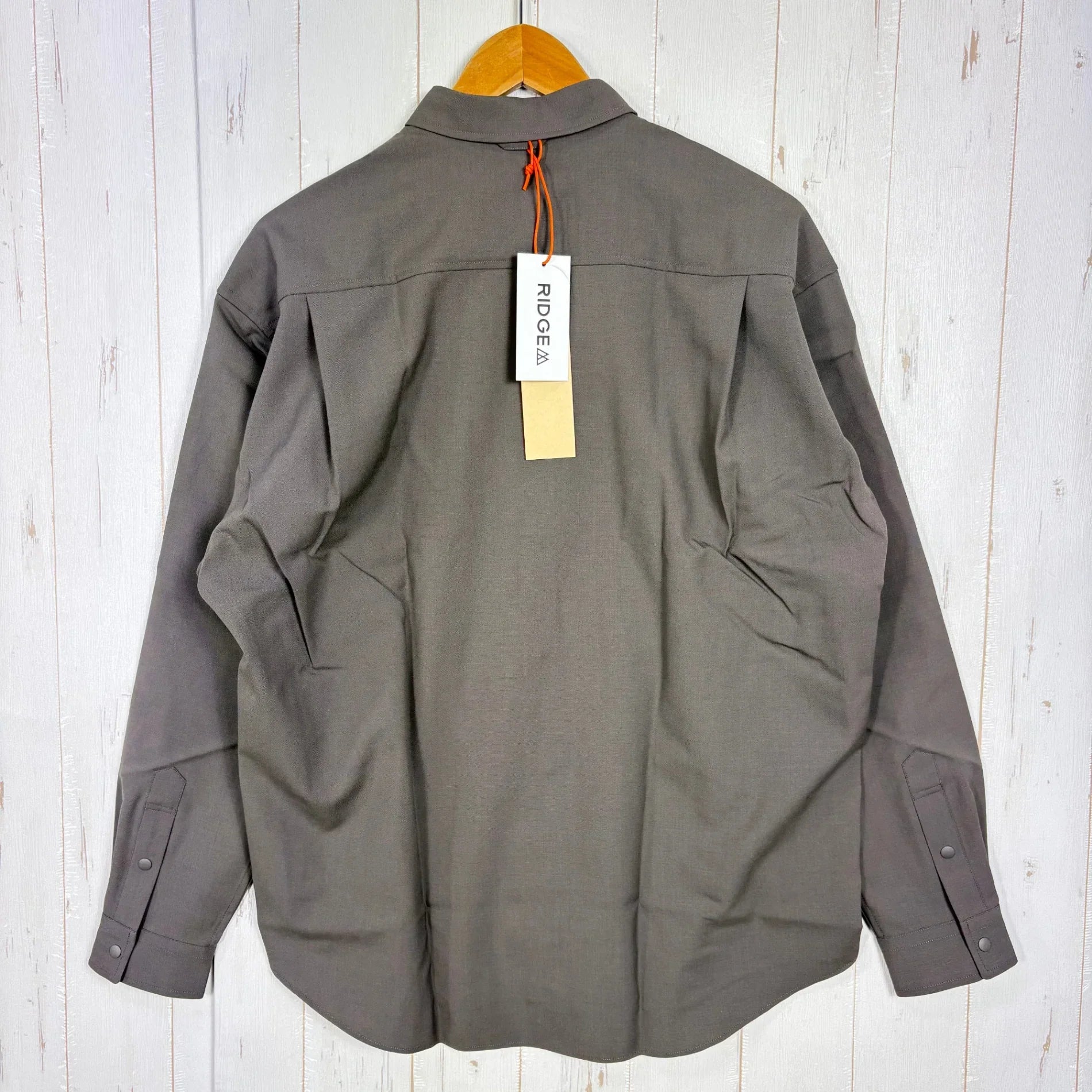 【Men's XL ブラウン系】 Ridge Mountain Gear ( リッジマウンテンギア ) メリノ ベーシック ロングスリーブ シャツ Merino Basic Long Sleeve Shirt Ci Men's XL ブラウン系】 Ridge Mountain Gear ( リッジマウンテンギア