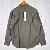 【Men's XL ブラウン系】 Ridge Mountain Gear ( リッジマウンテンギア ) メリノ ベーシック ロングスリーブ シャツ Merino Basic Long Sleeve Shirt Cinder Brown z00058947 Cinder