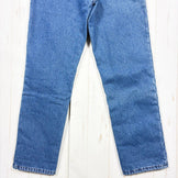 【Men's 30-30 ネイビー系】 Llbean ( エルエルビーン ) ダブル・エル・ジーンズ クラシック・フィット フリースの裏地付き Double L Jeans Classic-Fit Fleece-Lined Stonewashed ウェア ボトムス ロングパ