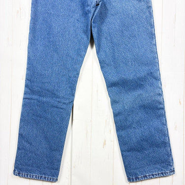 【Men's 30-30 ネイビー系】 Llbean ( エルエルビーン ) ダブル・エル・ジーンズ クラシック・フィット フリースの裏地付き Double L Jeans Classic-Fit Fleece-Lined Stonewashed ウェア ボトムス ロングパ