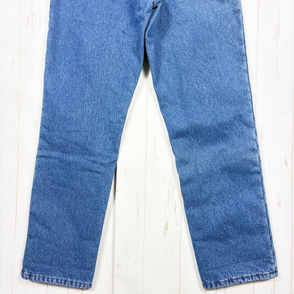 【Men's 30-30 ネイビー系】 Llbean ( エルエルビーン ) ダブル・エル・ジーンズ クラシック・フィット フリースの裏地付き Double L Jeans Classic-Fit Fleece-Lined Stonewashed ウェア ボトムス ロングパ