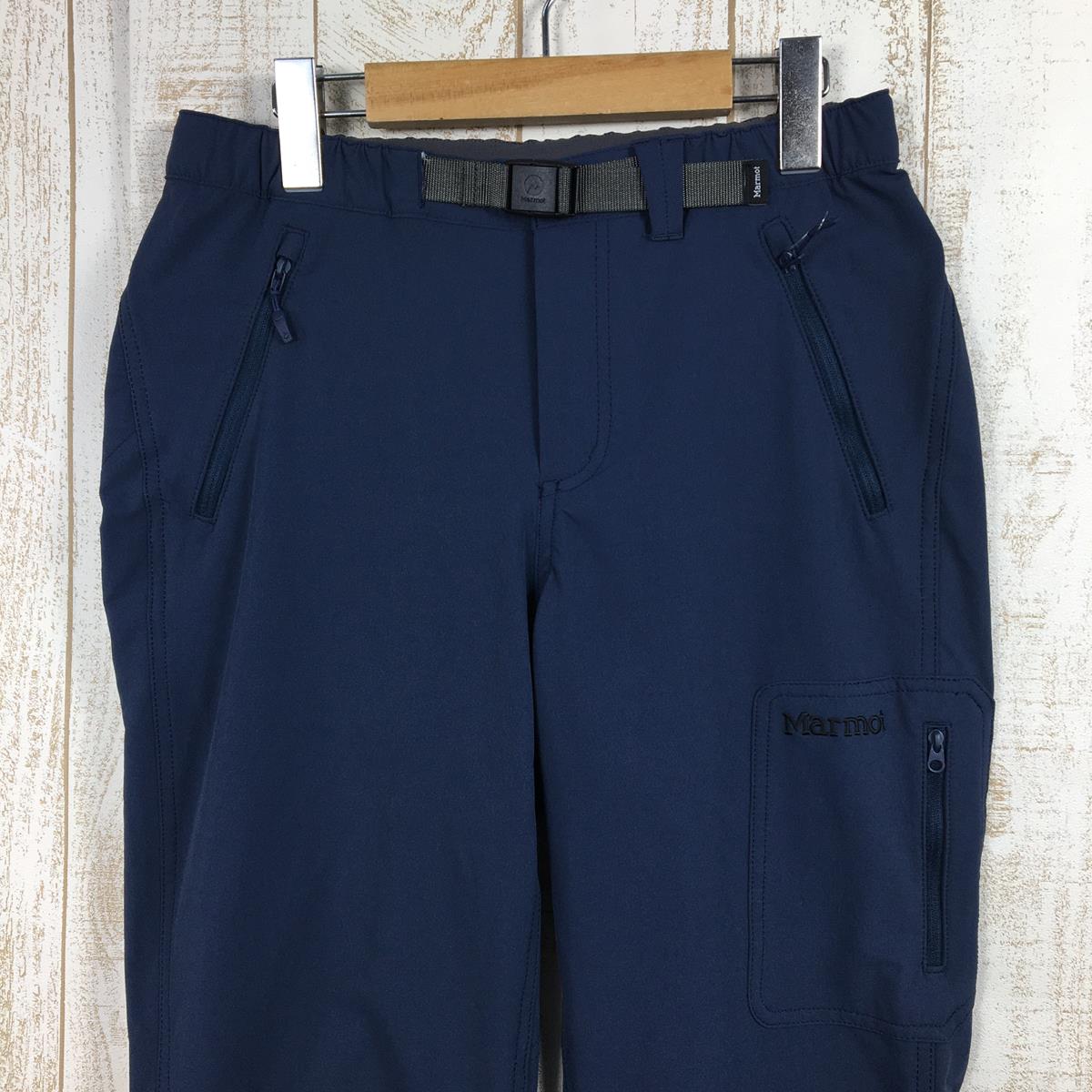 【Women's L ネイビー系】 Marmot ( マーモット ) トレック コンフォ パンツ Trek Comfo Pant ソフトシェル TOWLJD81 Asian Women's  ソフトシェル ロングパンツ ボトムス ウェア