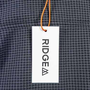 Women's Medium Gray Ridge Mountain Gear Comfy Pullover Short Sleeve Shirt, Charcoal Slate Polyester