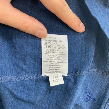 【Women's XS ネイビー系】 Ibex ( アイベックス ) ロングスリーブ メリノ ティー メリノウール ウェア トップス インナー シャツ ロングスリーブTシャツ クルーネック ウール z00056456  ウール ロングスリーブTシャツ クルーネック インナ