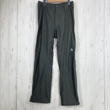 【Men's L グレー系】 Montbell ( モンベル ) ストレッチレイン フルジップパンツ Men's Stretch Rain Full Zip Pants ストレッチドライテック 3レイヤー サイドフルオープン ナイロン ウェア ボトムス ロングパン