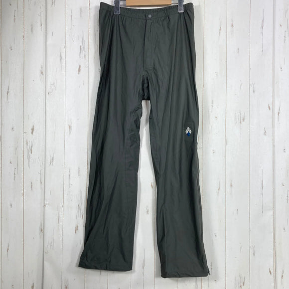 【Men's L グレー系】 Montbell ( モンベル ) ストレッチレイン フルジップパンツ Men's Stretch Rain Full Zip Pants ストレッチドライテック 3レイヤー サイドフルオープン ナイロン ウェア ボトムス ロングパン