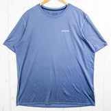 【Men's XL ネイビー系】 2018 Patagonia ( パタゴニア ) アールゼロ サン ティー RØ Sun Tee DLMB ポリエステル ウェア トップス インナー シャツ ショートスリーブTシャツ クルーネック 化繊 z00052487 DLMB - 【公式】2ndGEAR（セカンドギア）Webショップ【登山用品・アウトドア用品専門 買取販売店】