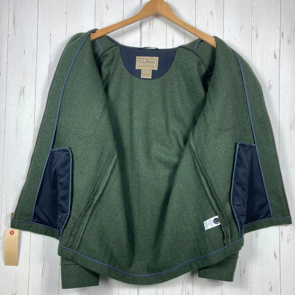 【Men's S グリーン系】 Llbean ( エルエルビーン ) メイン ガイド ジップフロント ジャックシャツ Maine Guide Zip-Front Jac-Shirt ウール シャツジャケット ウール ウェア トップス アウター ジャケット ウール z