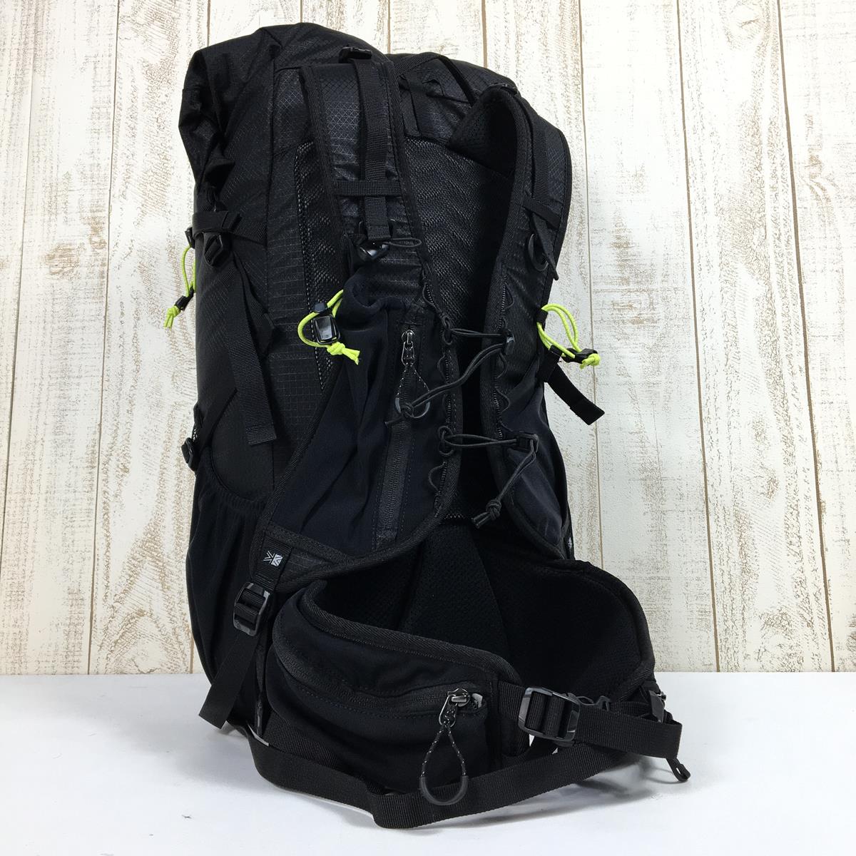 [OneSize 黑色] Karrimor Cleave 30 中号背包背包 501142 容量 [30L-54L] 背包袋存储