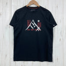 【Unisex S ブラック系】 Mammut ( マムート ) QD ヤリガタケ プリント Tシャツ アジアンフィット QD Yarigatake Print T-Shirt AF 槍ヶ岳プリント ポリエステル ウェア トップス インナー シャツ ショートスリーブT-1
