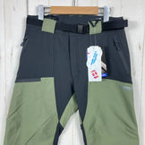 Men's Small Green Direct Alpine Mountaineer Tech 1.0 Khaki Nylon Softshell Pants (Z00053634)