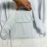 【Men's XL ホワイト系】 The North Face ( ザ・ノースフェイス ) ショートスリーブフラッシュドライスリーディージップアップ S/S FLASHDRY 3D Zip Up オフホワイト (OW) 吸汗速乾 / 抗菌防臭 / UVガード ポリエス