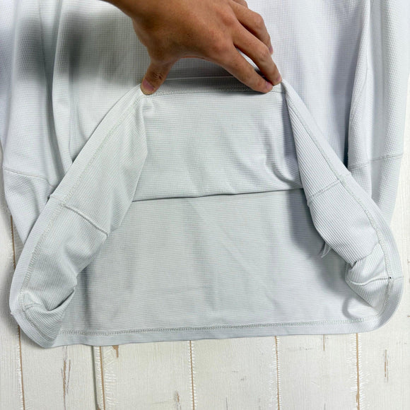 【Men's XL ホワイト系】 The North Face ( ザ・ノースフェイス ) ショートスリーブフラッシュドライスリーディージップアップ S/S FLASHDRY 3D Zip Up オフホワイト (OW) 吸汗速乾 / 抗菌防臭 / UVガード ポリエス