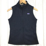 【Women's S ブラック系】 Patagonia ( パタゴニア ) ベター セーター ベスト Better Sweater Vest 25885 International Women's BLK Black フリース ベスト トップス ウェア - 【公式】2ndGEAR（セカンドギア）Webショップ【登山用品・アウトドア用品専門 買取販売店】
