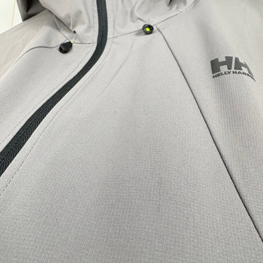 【Men's S グレー系】 Helly Hansen ( ヘリーハンセン ) ルスター ストレッチ ウィンド ジャケット Luster Stretch Wind Jacket ポリエステル ウェア トップス アウター ジャケット ソフトシェル z00057999
