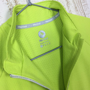 【Women's L イエロー系】 Marmot ( マーモット ) ドライクライム ディンプル ハーフジップ Driclime Dimple Half Zip ショートスリーブ ジップネック シャツ MJK-9420W Asian Women's 化繊 ショートスリ - 【公式】2ndGEAR（セカンドギア）Webショップ【登山用品・アウトドア用品専門 買取販売店】