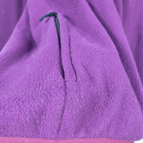 The North Face 男式超细羊毛连帽衫，尺码 M（紫色），涤纶，外套，夹克，羊毛，z00052906