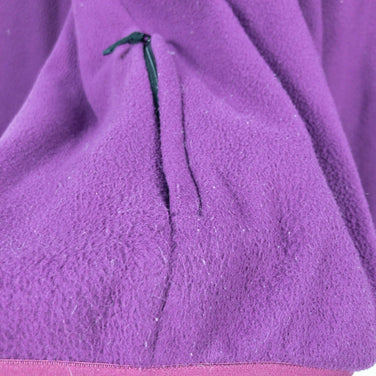 The North Face 男式超细羊毛连帽衫，尺码 M（紫色），涤纶，外套，夹克，羊毛，z00052906