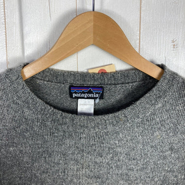 男士中灰色 2006 Patagonia Wooligan Crew MDG（已停产，难寻）羊毛针织衫、羊毛上衣、外套、夹克、抓绒衫 (z00054505)