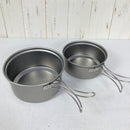 【OneSize シルバー系】 Uniflame ( ユニフレーム ) 山クッカー S Yama Cooker S アルミ製 2個セット スタッキング アルミ クックウェア クッカー コッフェル z00061562  クッカー コッフェル クックウェア-5