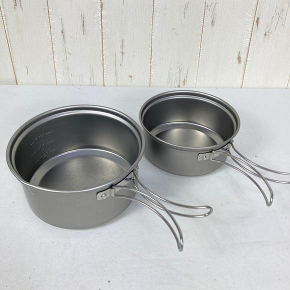 【OneSize シルバー系】 Uniflame ( ユニフレーム ) 山クッカー S Yama Cooker S アルミ製 2個セット スタッキング アルミ クックウェア クッカー コッフェル z00061562  クッカー コッフェル クックウェア