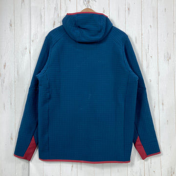 【Men's L ネイビー系】 2022 Patagonia ( パタゴニア ) R2 テックフェイス フーディ R2 TechFace Hoody TIDB Tidepool Blue ストレッチ ダブル織り 耐久撥水 ポリエステル ウェア トップス アウター ジ - 0